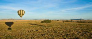 Serengeti balloon safari