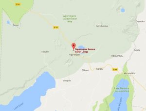 Ngorongoro Serena Location