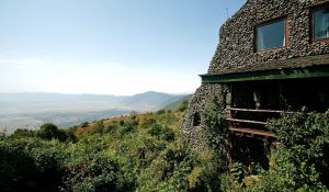 view over Ngorongoro Crater