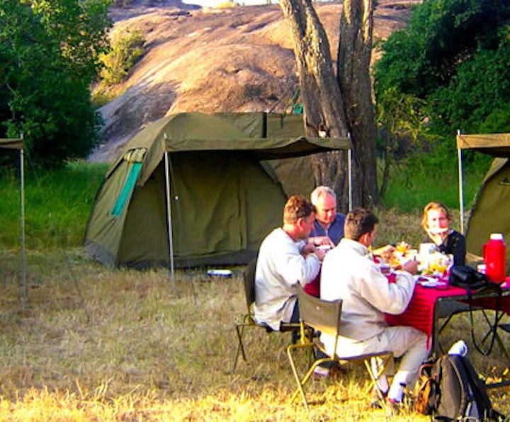 5 day camping safari Tanzania