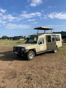 Tanzania Safari Jeeps Open Roof