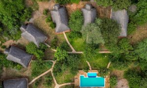 Selous Safari Lodge Aerial View