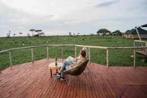 Tukaone Serengeti Weavers Camp Deck